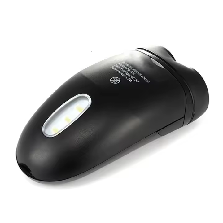 Mini maquinilla de afeitar portátil, recargable por USB, lavable, afeitadora de barba para el hogar - 1