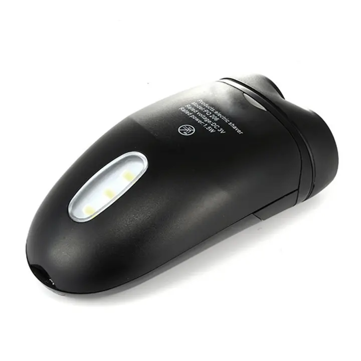 Mini maquinilla de afeitar portátil, recargable por USB, lavable, afeitadora de barba para el hogar - 1
