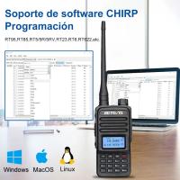 Retevis-walkie-talkie RT85, Estaciones de radio bidireccionales, 5W, VHF, UHF, Banda dual - details 10