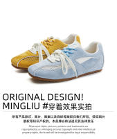 Plantillas de piel de cerdo zapatos retro de entrenamiento alemanes nuevos zapatos de mujer casual versátil cuero Forrest Gump zapatos - details 10