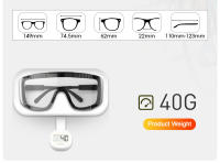 Gafas de sol fotocromáticas para mujer, lentes de seguridad para ciclismo de montaña y carretera, 2023 - details 5