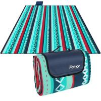 Manta de Picnic AuAg, estera de Picnic Extra grande para exteriores, manta de Camping, manta de playa, estera de arena impermeable plegable, senderismo y viajes - details 0