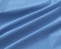 Ropa de mujer europea y americana plisada decorativa Midi vestido delgado azul - details 8