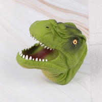 Juguete de Vinilo Suave para niños, títere de dinosaurio TPR, cabeza de Animal, marionetas de mano, juguetes para niños, regalo - details 4