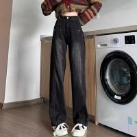 Jeans de Cintura Alta Vintage Pantalones de Moda para Mujer de Estilo Callejero Casual - details 11