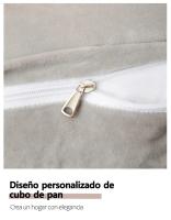 Almohada de Cuerno de Cama Almohada de Lectura de Espalda con Soporte de Posicionamiento de Almohada Material de Poliéster/Algodón Hecho en China - details 7