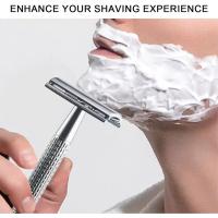 Scttomon Afeitadora para Hombres Cuchillas de Afeitado de Aleación de Cobre-Zinc - details 1