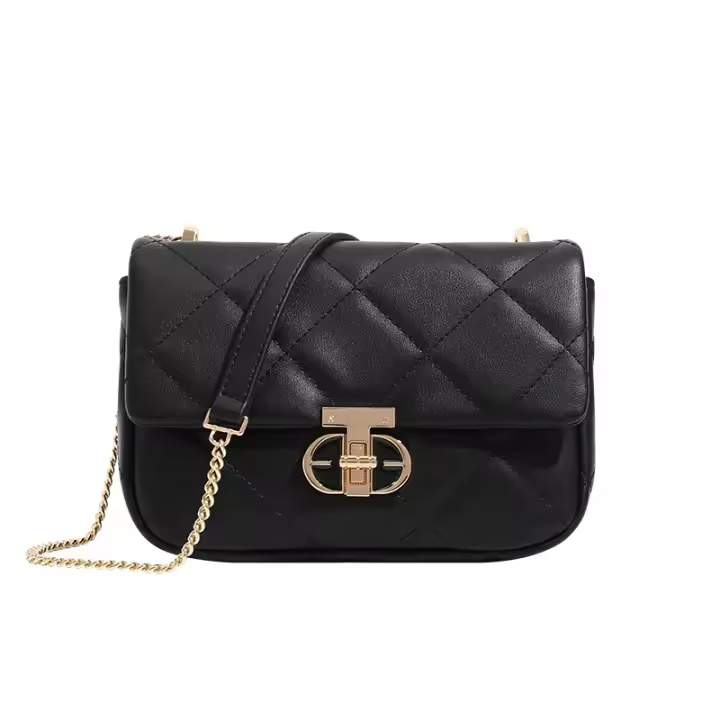 Bolso bandolera elegante para mujer con cadena - 1