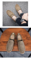 Mocasines suaves de cuero para hombre, zapatos de conducción, antiterciopelo, informales - details 5