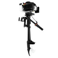 Eje de Motor fueraborda de 4 tiempos, sistema CDI refrigerado por aire, 52cc, 4HP, barco de pesca - details 1