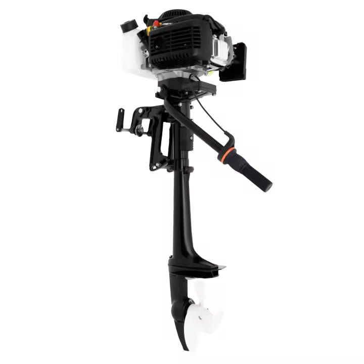 Eje de Motor fueraborda de 4 tiempos, sistema CDI refrigerado por aire, 52cc, 4HP, barco de pesca - 1