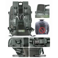 Mochila para maleta de cabina Ryanair para mujer, equipo de mano impermeable con USB - details 53
