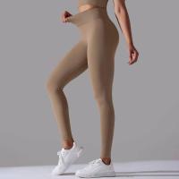 Pantalones de yoga sin costuras para mujer, ropa deportiva Fiess, leggings de cintura alta, pantalones de ejercicio para correr, 11 colores - details 18