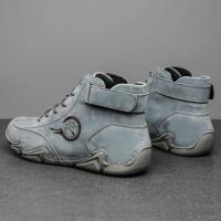 Zapatillas de deporte para hombre, botas cortas de felpa para deportes de senderismo al aire libre, zapatos informales de fondo suave para hombre, zapatos cómodos de marca originales - details 22