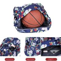 Mochila deportiva de gran capacidad para hombre y mujer, bolso con cordón de separación seca y húmeda, Correa curvada para el hombro, mochila plegable de nailon, 2023 - details 4