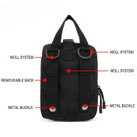 Botiquín de primeros auxilios táctico portátil, bolsa médica EDC para senderismo, viajes, estuche de tratamiento de emergencia para el hogar, suministros de supervivencia al aire libre - details 13