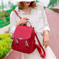 Mochila Oxford de moda para mujer, bolso de hombro impermeable, informal, de gran capacidad, para ir de compras, de viaje, escolar - details 5