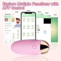 Vibrador portátil con Bluetooth para mujer, Vibrador femenino de punto G, masaje vaginal, estimulador de clítoris, Juguetes sexuales para mujeres, huevos vibratorios - details 8
