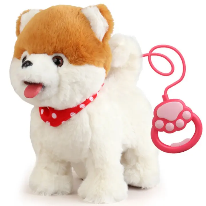 Juguete de Perro Caminante Ladrando Control Remoto Mascota Electrónica Interactiva para Niños - 1