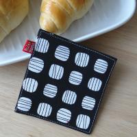 Posavasos de tela de doble capa estilo INS, mantel individual con aislamiento térmico, posavasos cuadrado de algodón para cocina - details 5