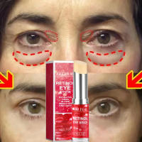 Crema de eliminación instantánea de bolsas de ojos, Retinol, antiarrugas, se desvanecen, líneas finas, piel firme, antiojeras, masaje de contorno de ojos, cuidado brillante - details 0