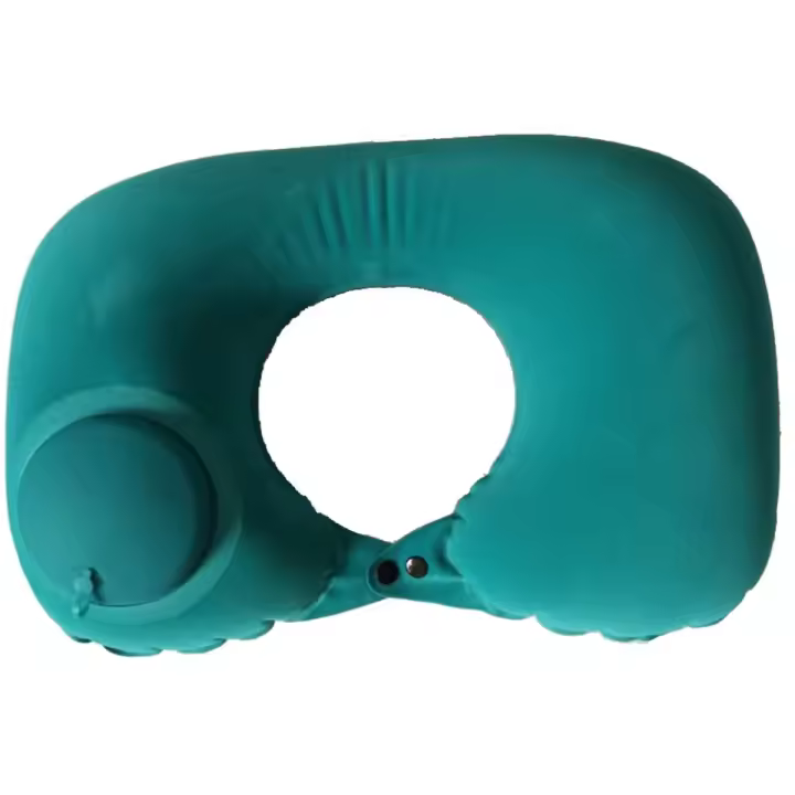 Almohada de Viaje Inflable Super Ligera Almohada Cervical en Forma de U para Aviones - 1