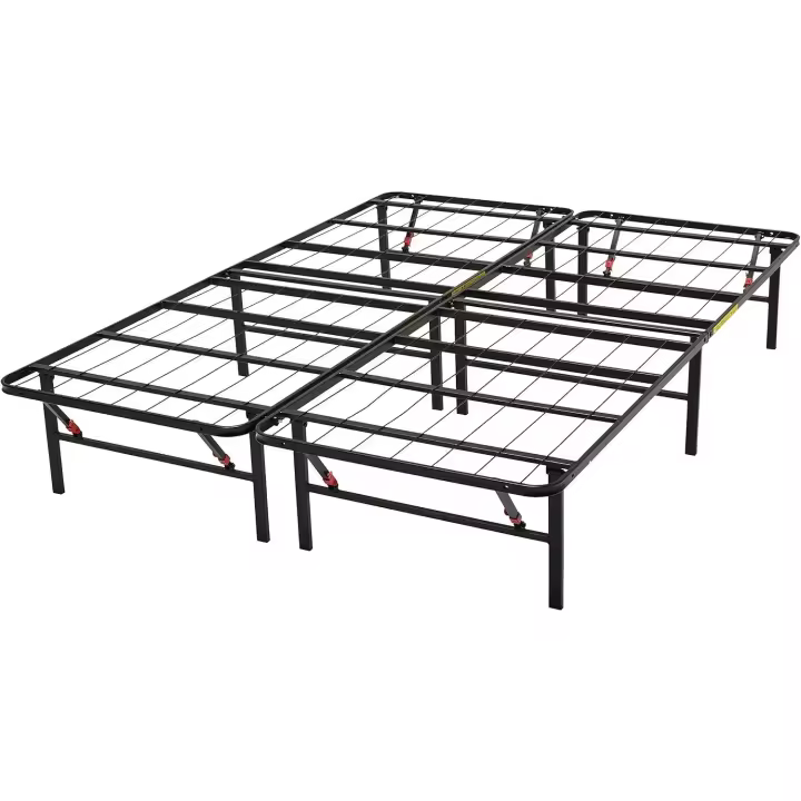 Somier fijo plegable, montaje sin herramientas, permite almacenar debajo de la cama, cama individual - 1