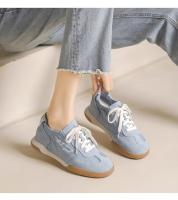 Aumento de altura interior 6 cm ballet zapatos de entrenamiento de las mujeres tamaño pequeño plataforma de cuero casual deportes Forrest Gump zapatos - details 8