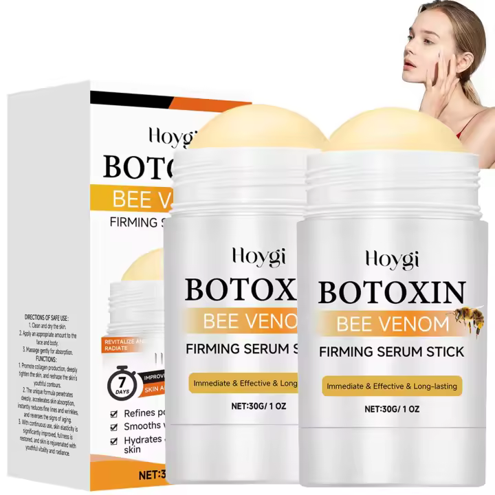 2 unidades de suero reafirmante Botox Bee Venom, crema reafirmante y reductora de arrugas avanzada, levanta, rellena y reafirma la piel, reduce las arrugas y líneas finas, para todo tipo de piel -60 g - 1