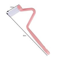 Cepillo De Inodoro Curvado Con Mango Largo Herramientas De Limpieza Profunda Para El Baño Accesorios Domésticos Pack De 1/2/3 - details 6