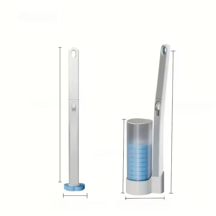Cepillo De Limpieza Para Inodoro Con Cabezas De Reemplazo Set De Limpieza Para Inodoro Sin Esquinas Muertas Marca NoEnName_Null Origen China Continente - 1
