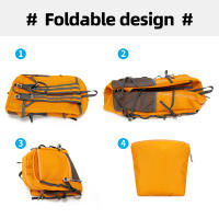 Mochila Plegable Ligera Gran Capacidad para Viajes Bolsa de Hielo Deportiva para Hombres y Mujeres - details 2