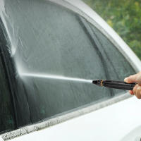 PISTOLA DE PULVERIZACIÓN de alta presión, pistola de agua ajustable de aleación de aluminio, riego de verduras, jardín, césped, limpieza de lavado de coches - details 8
