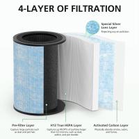 Filtro de aire F300 para purificador de aire instantáneo AP300, filtración de 4 etapas con filtro HEPA verdadero de grado H13 y filtro de carbón activado - details 1
