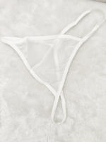 Lencería yukata de encaje, camisón sexy de encaje de malla transparente con abertura frontal y tirantes - details 38