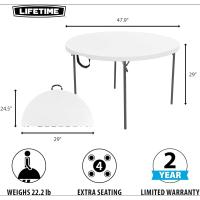 Aktive 92106 - redonda plegable Lifetime Ø122x74 cm - details 6