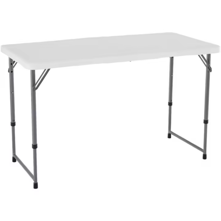 122x61x91.4 Mesa plegable multiusos ultrarresistente - 1