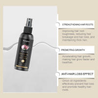 El spray de aceite esencial para el cuidado de la cebolla hidrata suavemente los folículos e ilumina el cabello - details 6