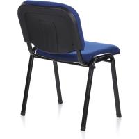 confidente XT 600 Tela Negro/Azul, Silla visitante, tapizadas, Respaldo ergonómico, Apilable - details 1