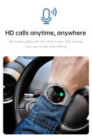 Reloj inteligente con pantalla completamente táctil de 1,3 pulgadas y auriculares Bluetooth TWS 2 en 1 - details 7