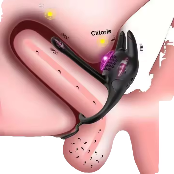 Leten-vibrador para hombres, anillo para retrasar la eyaculación, vibrador masculino, pene, clítoris, estimulación del punto G, Juguetes sexuales para parejas - 1
