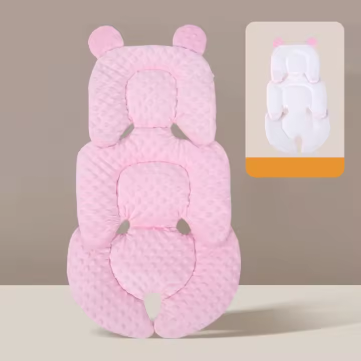 Cojín para cochecito de bebé de Color sólido, cojín para asiento de bebé, forro para asiento, cochecito, alfombrilla para coche, asiento de coche, cojín para cochecito, colchón para carrito para niños - 1