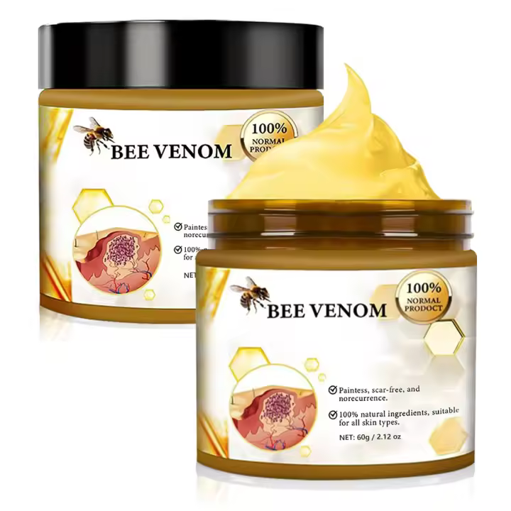 Crema de 2 piezas, crema de tratamiento de veneno de abeja para mujeres para toda la piel - 1