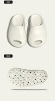 Cambie gradualmente las zapatillas frescas de mango de las mujeres de verano nuevo hogar pareja interior hogar fondo grueso lindo EVA zapatillas exterior desgaste - details 10