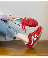 Zapatillas de deporte Zapatos de mujer Color de cuero a juego Casual Transpirable Versátil Retro Zapatos de entrenamiento alemanes - details 15