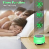 Máquina de sonido portátil para dormir, luz nocturna RGB, 24 sonidos calmantes, ruido blanco - details 5