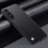 Funda de lujo de cuero PU para Samsung Galaxy M16 F16 5g Cubierta trasera de silicona mate, protección completa del teléfono - details 11