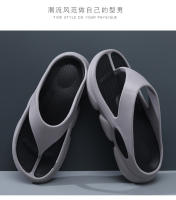 Chanclas ropa exterior de verano para hombres zapatillas antideslizantes transpirables desodorante EVA y clip de pie resistente al desgaste zapatillas frescas de playa de fondo grueso - details 10