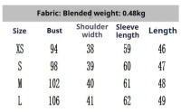 BUNO- cazadora lisa a la moda para mujer, abrigo con bolsillos, cuello en V, manga larga con una hilera de botones, trajes elegantes para mujer - details 0