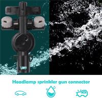 Boquilla de pulverización de agua para faros delanteros, arandela, Conector de chorro, soporte adaptador para Honda, Lexus, Suzuki, Mazda, Nissan, Subaru - details 5
